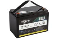 Аккумуляторная батарея литиевая Gelbert LiFePO4 (24V/80Ah/100A) Bluetooth