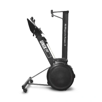 Гребной тренажер UNIX Fit Air аэромагнитный / Magnetic Rower-X черный