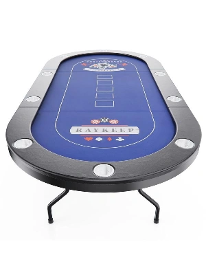 Игровой стол – покер DFC RAYKEEP 84", на 10 мест, складные ножки