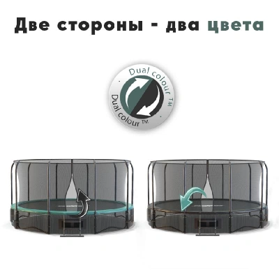 CFR-15F-5-W Батут Proxima Premium Dual 457 см, 15FT