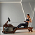 Гребной тренажер CardioPower Водный поток (AquaFlow) 7