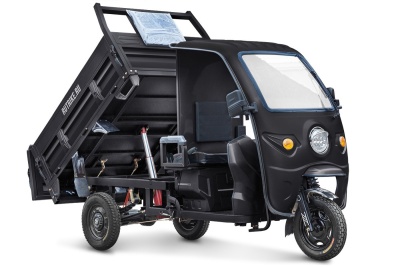 Грузовой электрический трицикл Rutrike D5 КАБИНА гидравлика 1500 72V1500W