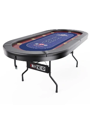 Игровой стол – покер DFC RAYKEEP 86", на 10 мест, складной