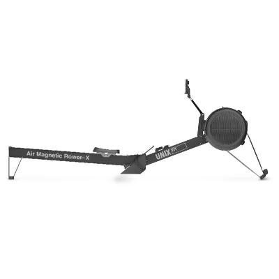 Гребной тренажер UNIX Fit Air аэромагнитный / Magnetic Rower-X черный