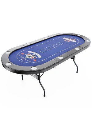 Игровой стол – покер DFC RAYKEEP 84", на 10 мест, складные ножки