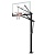Баскетбольная стойка стационарная UNIX Line B-Stand-PC 72"x42" (180 х 105 см) R45 H230-305 см