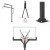 Баскетбольная стойка стационарная UNIX Line B-Stand-TG PRO 72"x42" (180 х 105 см) R45 H230-305 см Баскетбольная стойка стационарная UNIX Line B-Stand-TG PRO 72"x42" (180 х 105 см) R45 H230-305 см